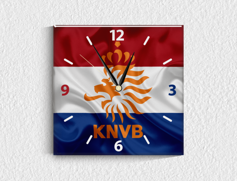 Стъклен стенен часовник Нидерландия
